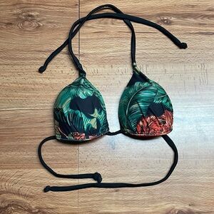 Botanical Tree Leaf Bikini Top